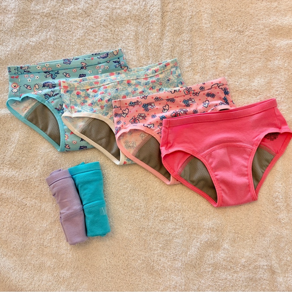 Hanes 2T–3T toddler girls training underwear